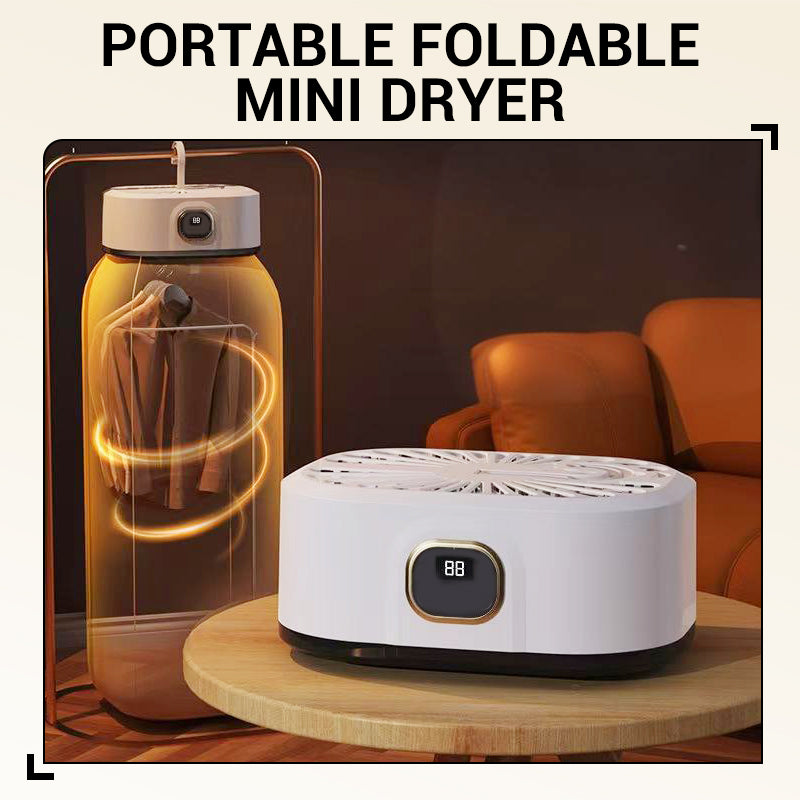 ⏳Spécial à durée limitée⏰Mini sèche-linge portable et pliable
