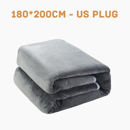 🛏️ 50% DE RÉDUCTION! ✨ Couverture Chauffante Électrique - 6 Niveaux de Chaleur pour un Confort Optimal en Hiver ❄️🔌