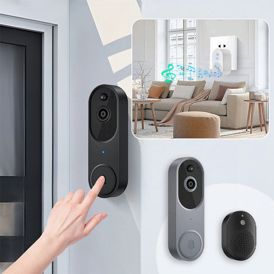 ⏳Spécial à durée limitée⏰Sonnette et Carillon avec Vidéo HD sans Fil pour Maison Intelligente📹